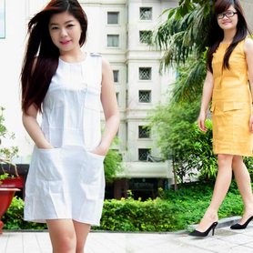 Đầm Linen Công Sở Dành Cho Bạn Gái
